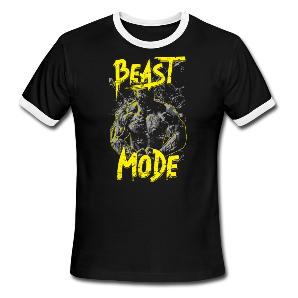 Men's Ringer T-Shirt - black/white