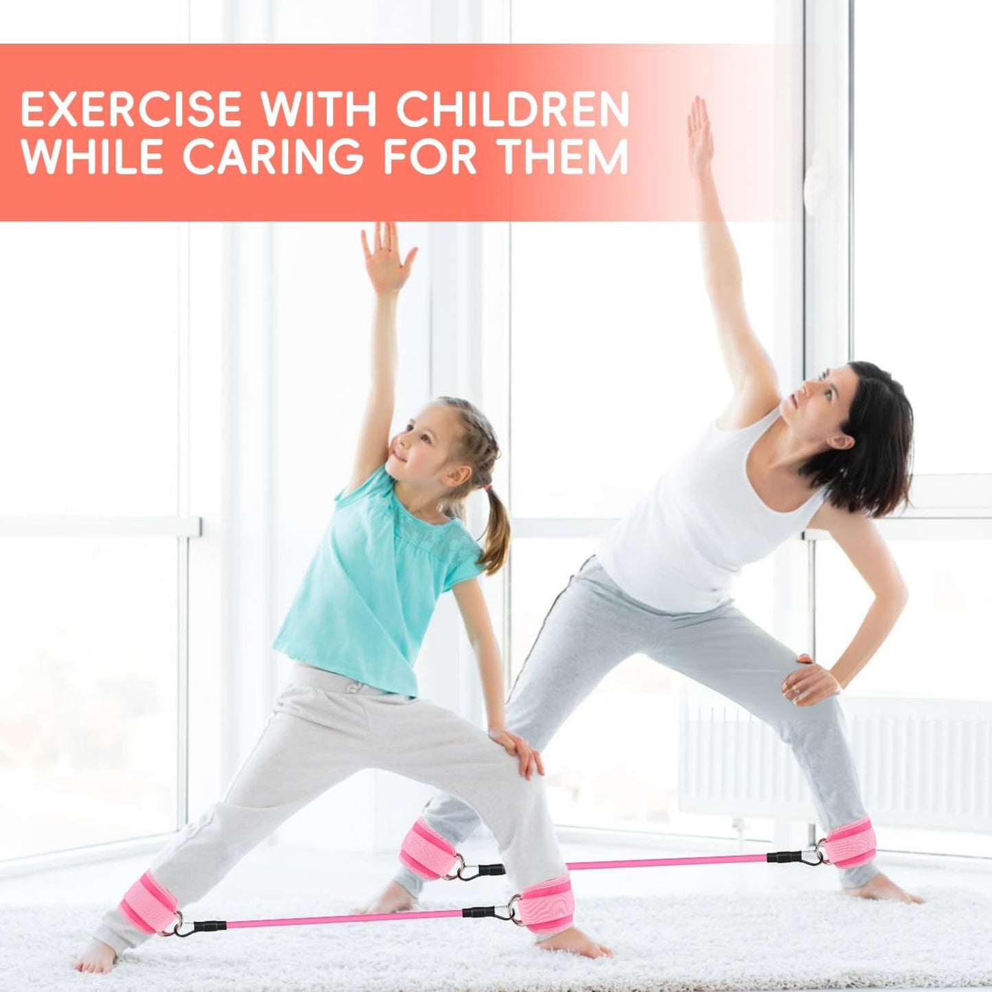 Ankle Resistance Band with Straps