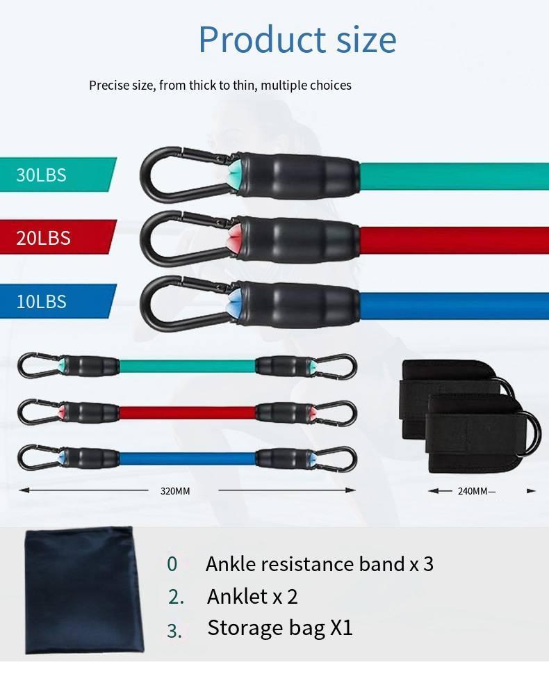 Ankle Resistance Band with Straps