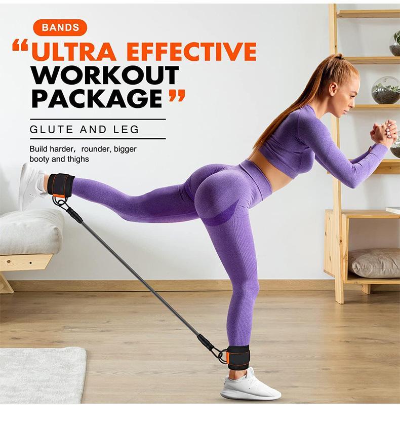 Ankle Resistance Band with Straps