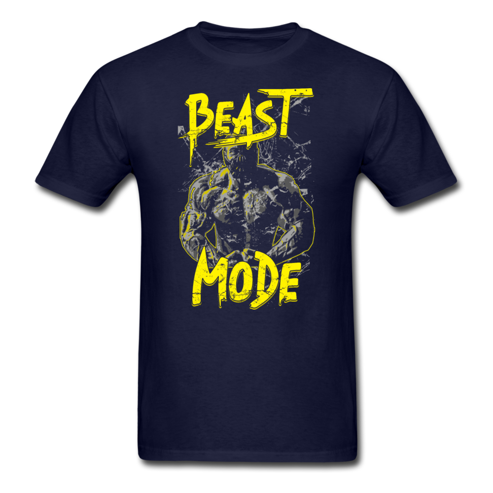 Men's Regular "Beast Mode" T-Shirt - navy