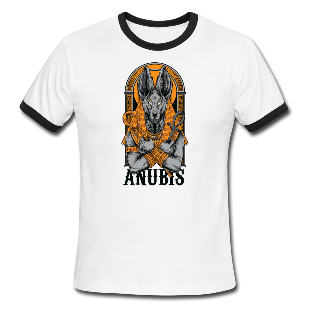 Men's Anubis Ringer White - white/black