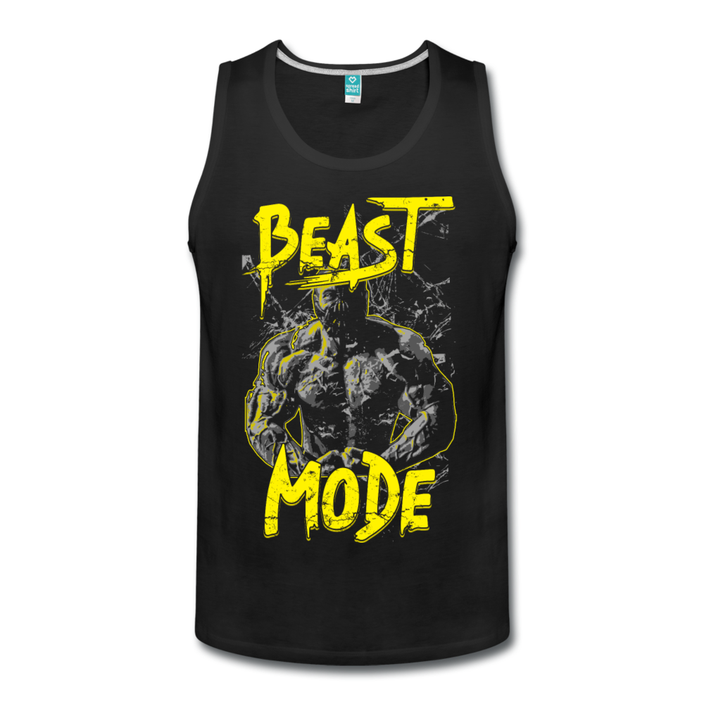 Men’s Premium "Beast Mode" Tank - black