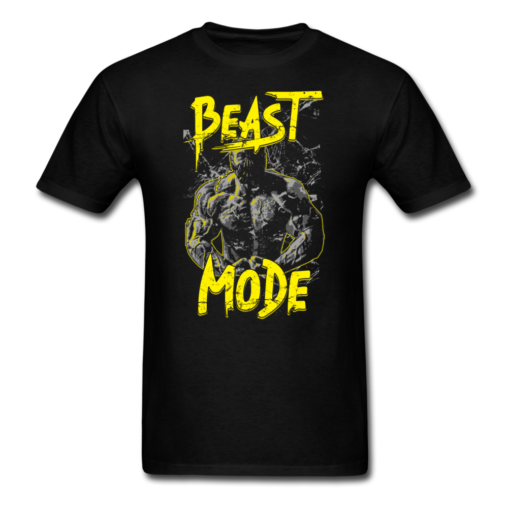 Men's Regular "Beast Mode" T-Shirt - black
